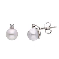 Orecchini Babila Milano Donna Perle in Oro bianco Perla  Ct 149346 - 149346